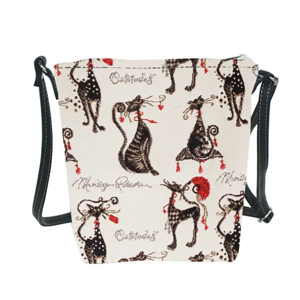 Marilyn Robertson Catitudes Sling Bag Purse Crossbody Signare USA