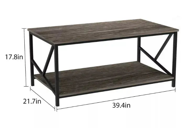 Mason Two-Tier Coffee Table Forward Industries
