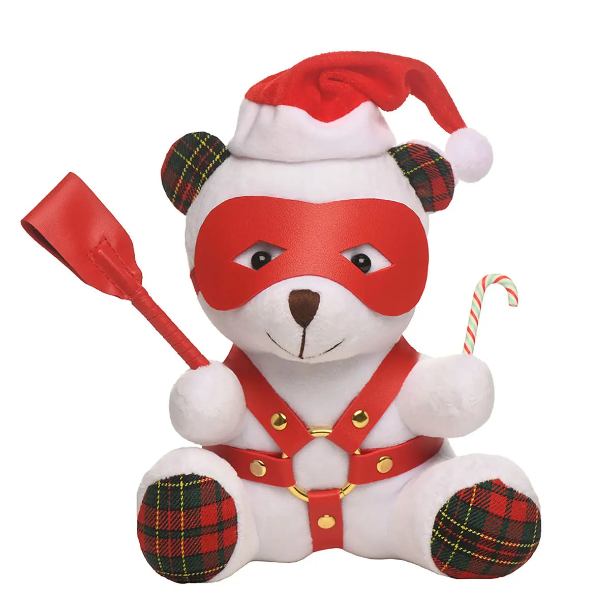 Master Series Holiday Bondage Bear White XR Brands