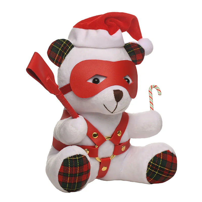 Master Series Holiday Bondage Bear White XR Brands