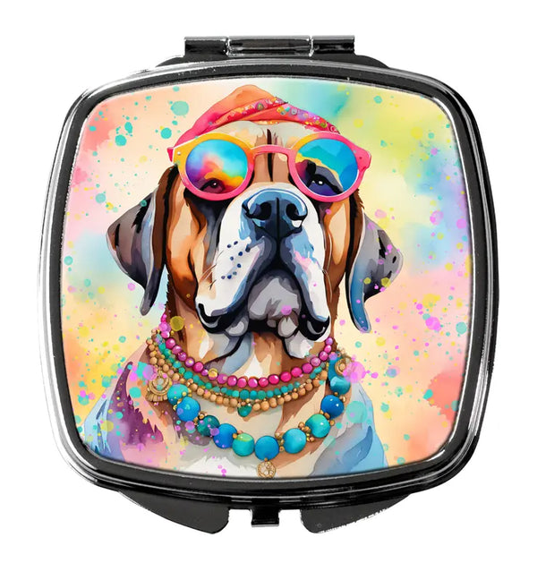 Mastiff Hippie Compact Mirror Caroline's Treasures