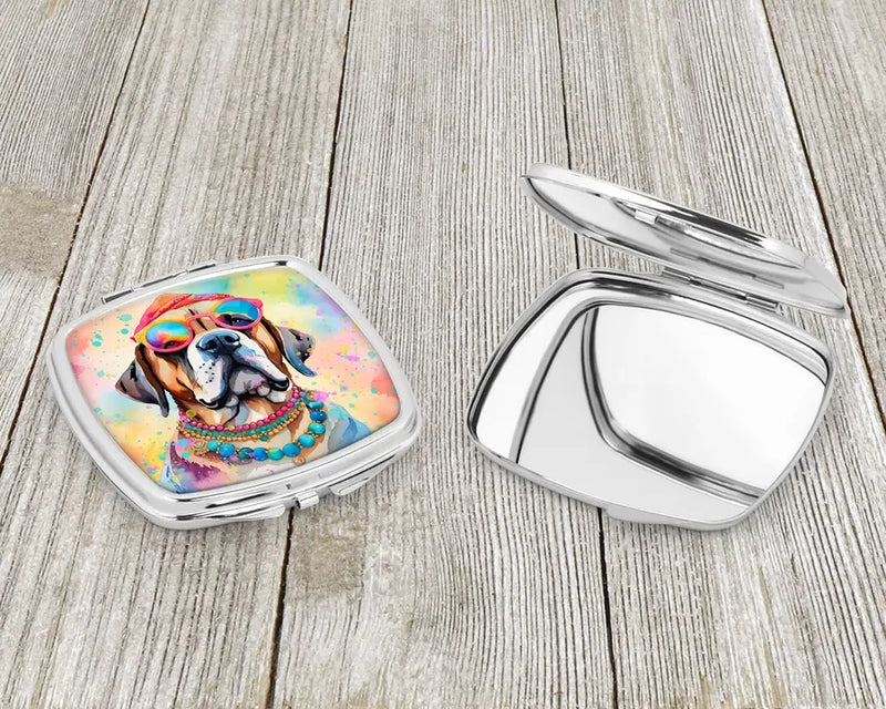 Mastiff Hippie Compact Mirror Caroline's Treasures