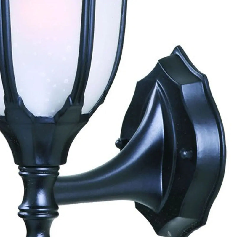 Matte Black Lamp Shape Swing Arm Wall Light Homeroots Outdoor