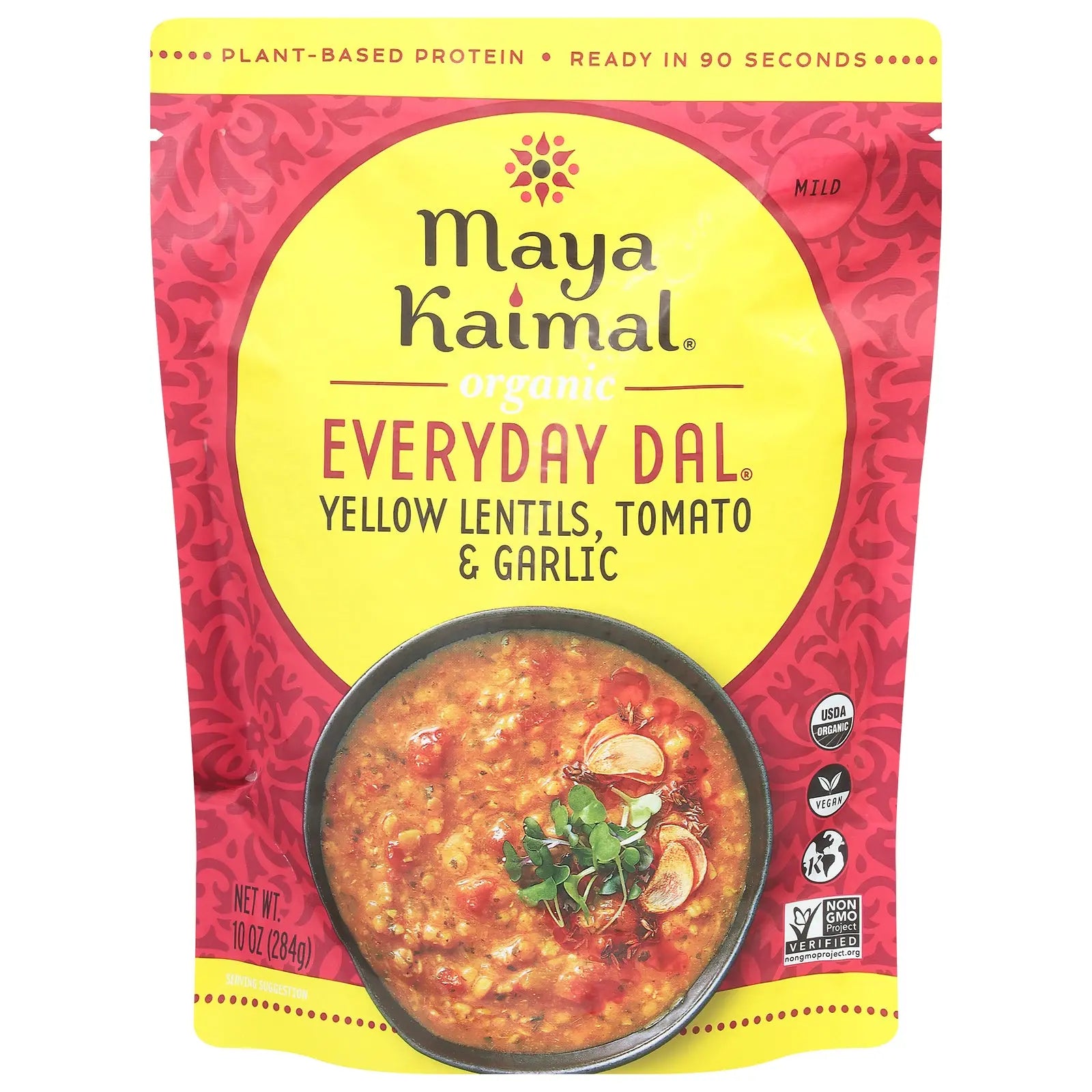 Maya Kaimal - Dal Og2 Lentl Tom Garlc - Cs Of 6-10 Oz Maya Kaimal