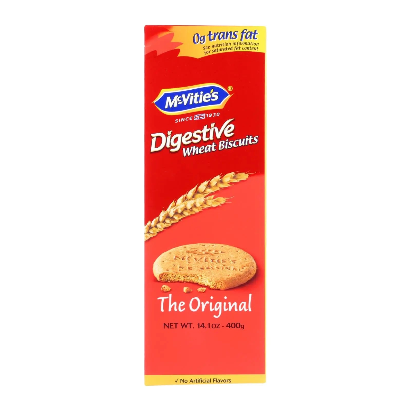 Mcvities Digestive Wheat Biscuits - Case Of 12 - 14.1 Oz. Mcvities