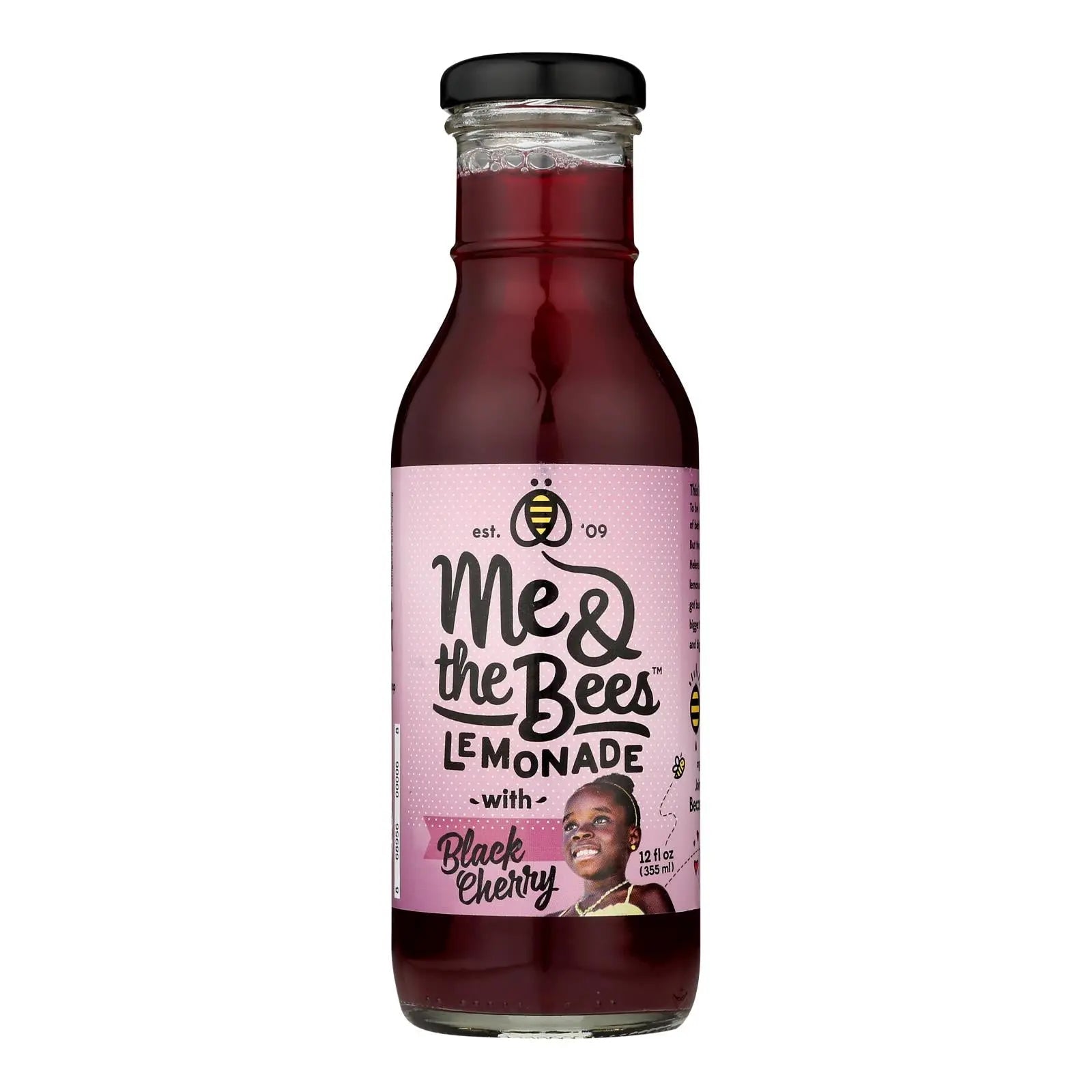 Me And The Bees Lemonade - Lemonade Black Cherry - Case Of 12-12 Fz Me & The Bees