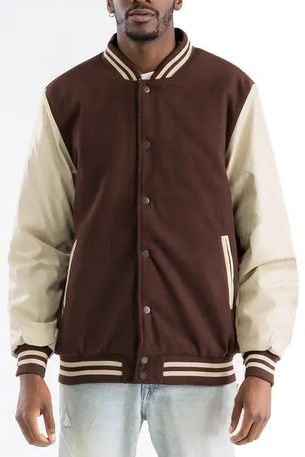 Melton Letterman Jacket WEIV