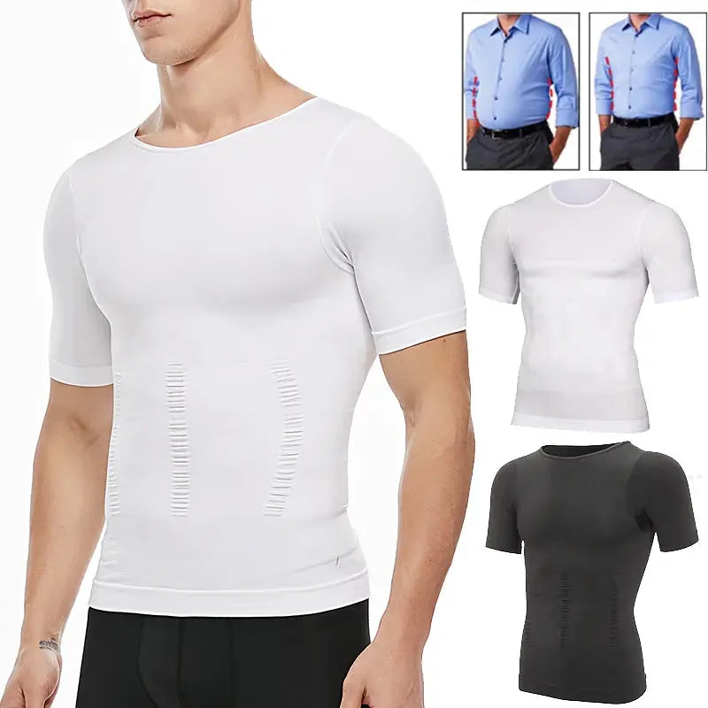 Men Slimming Body Shaper Belly Control Shapewear Man Shapers Modeling Underwear Waist Trainer Corrective Posture Vest Corset GreatEagleInc