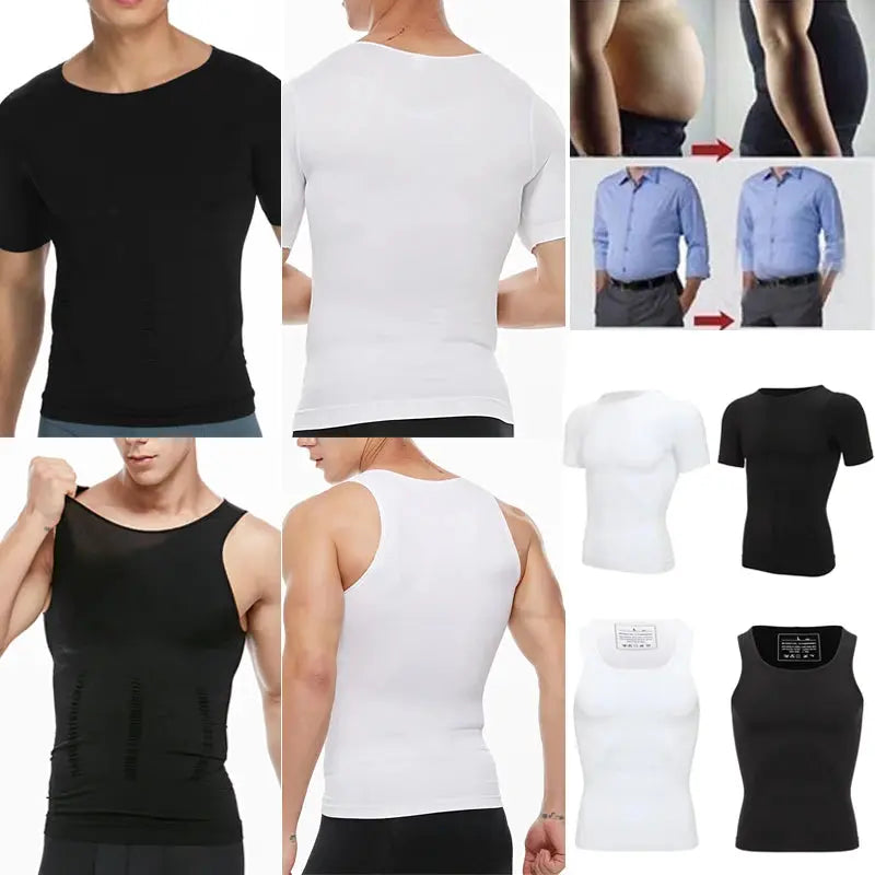Men Slimming Body Shaper Belly Control Shapewear Man Shapers Modeling Underwear Waist Trainer Corrective Posture Vest Corset GreatEagleInc
