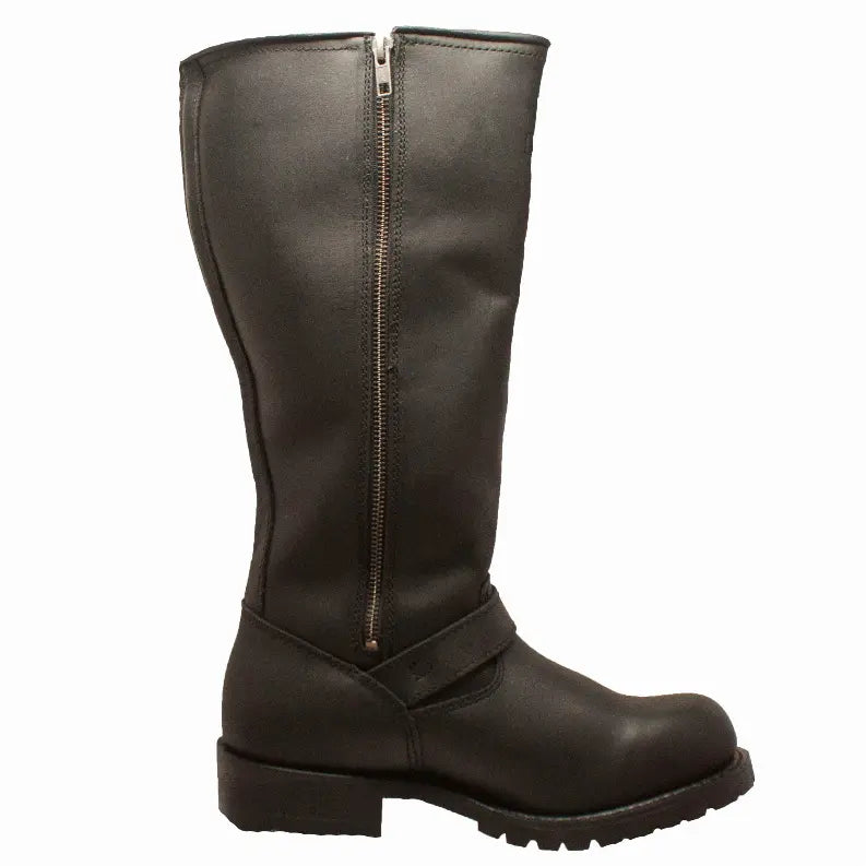 Men's 16" Engineer Zipper Biker Boot RideTecs