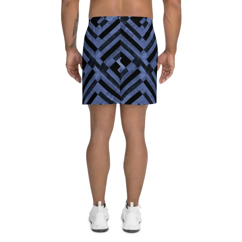 Men's Athletic Shorts in Indigo Adirelounge