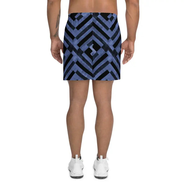 Men's Athletic Shorts in Indigo Adirelounge