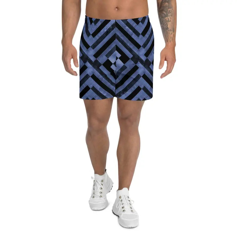 Men's Athletic Shorts in Indigo Adirelounge