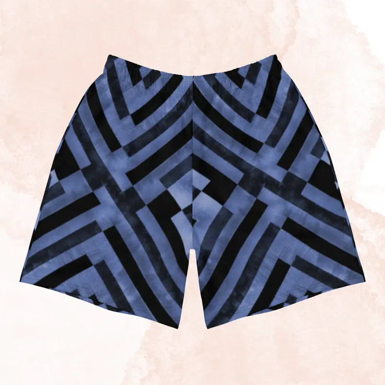 Men's Athletic Shorts in Indigo Adirelounge