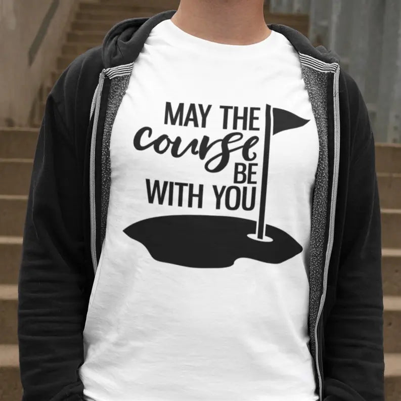 Men's Course Be With You T-Shirt Dream Team Designs