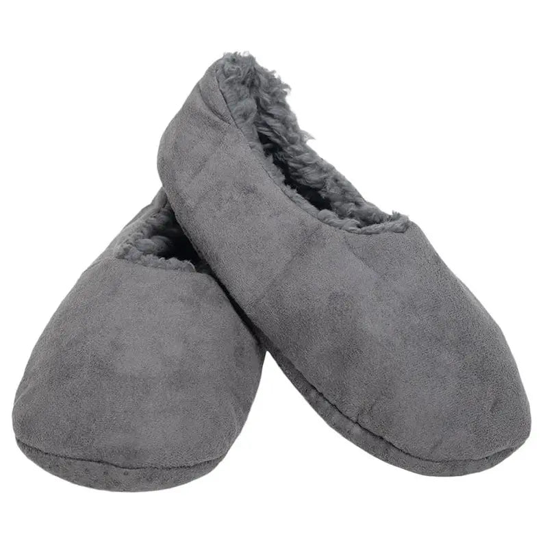 Men's Gray Non-Slip Indoor Slipper Dicksons Inc