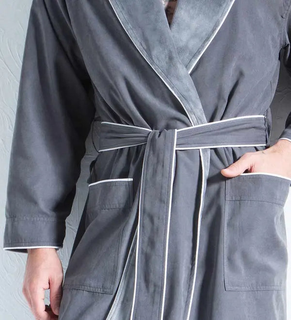 Men's Luxury Microfiber Spa Robe Seren