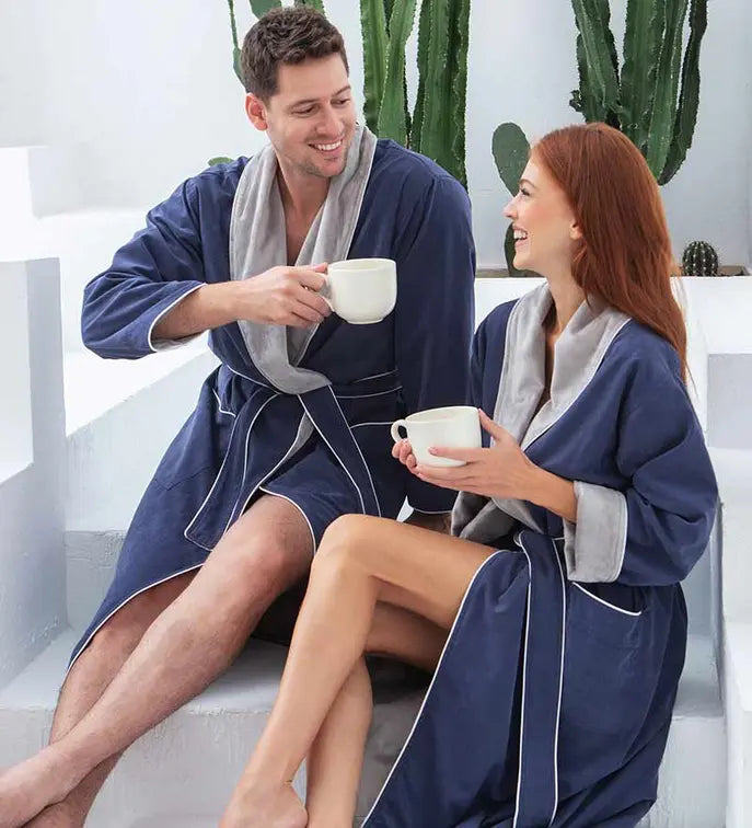 Men's Luxury Microfiber Spa Robe Seren