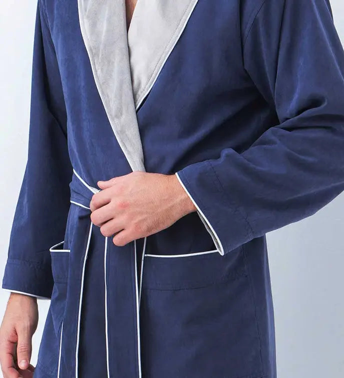 Men's Luxury Microfiber Spa Robe Seren