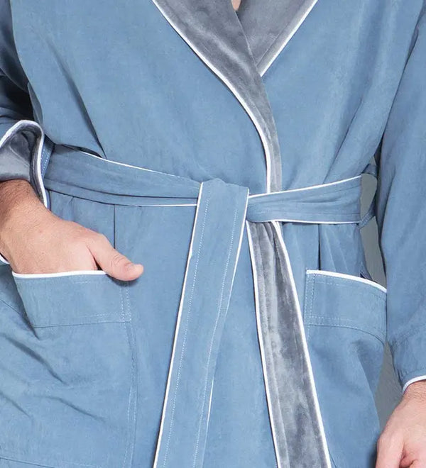 Men's Luxury Microfiber Spa Robe Seren