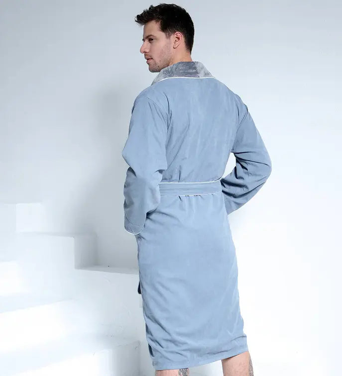 Men's Luxury Microfiber Spa Robe Seren