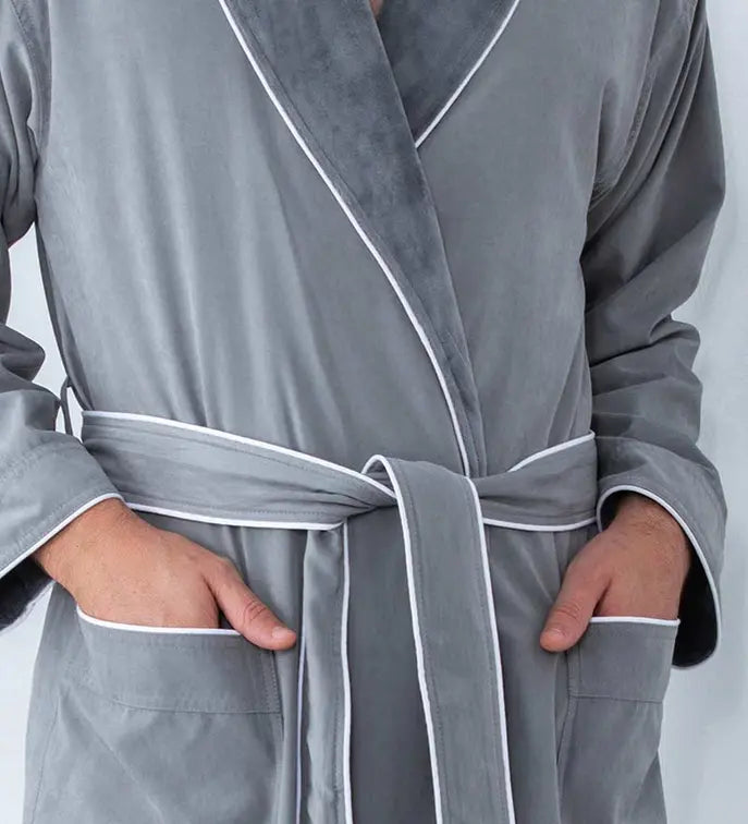 Men's Luxury Microfiber Spa Robe Seren