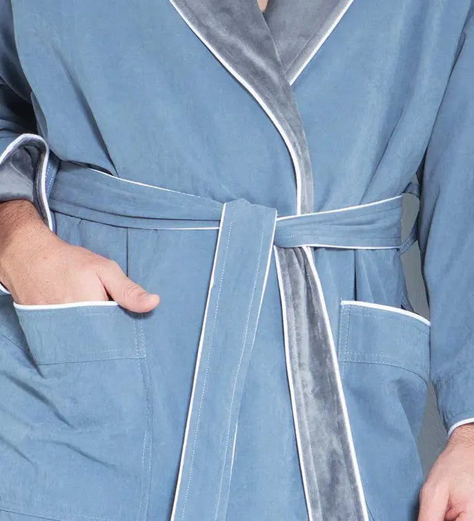 Men's Luxury Microfiber Spa Robe Seren