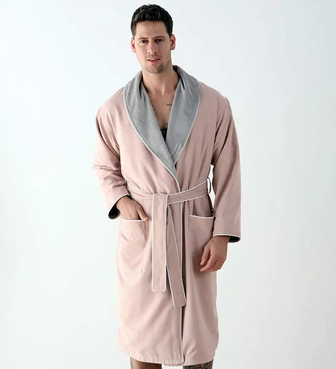 Men's Luxury Microfiber Spa Robe Seren