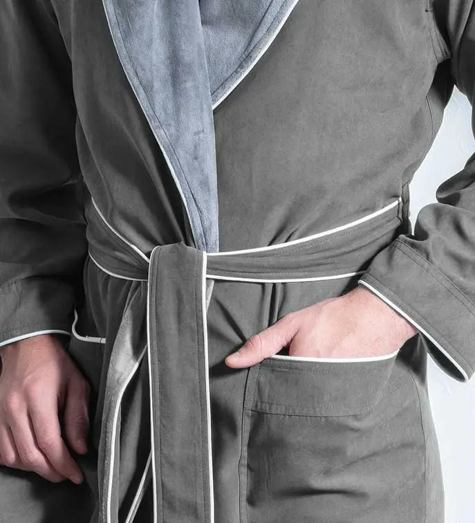 Men's Luxury Microfiber Spa Robe Seren
