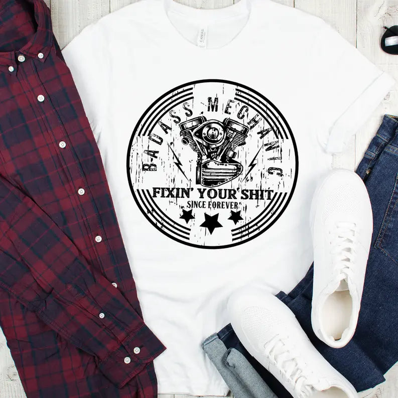 Men's Mechanic T-Shirt Dream Team Designs
