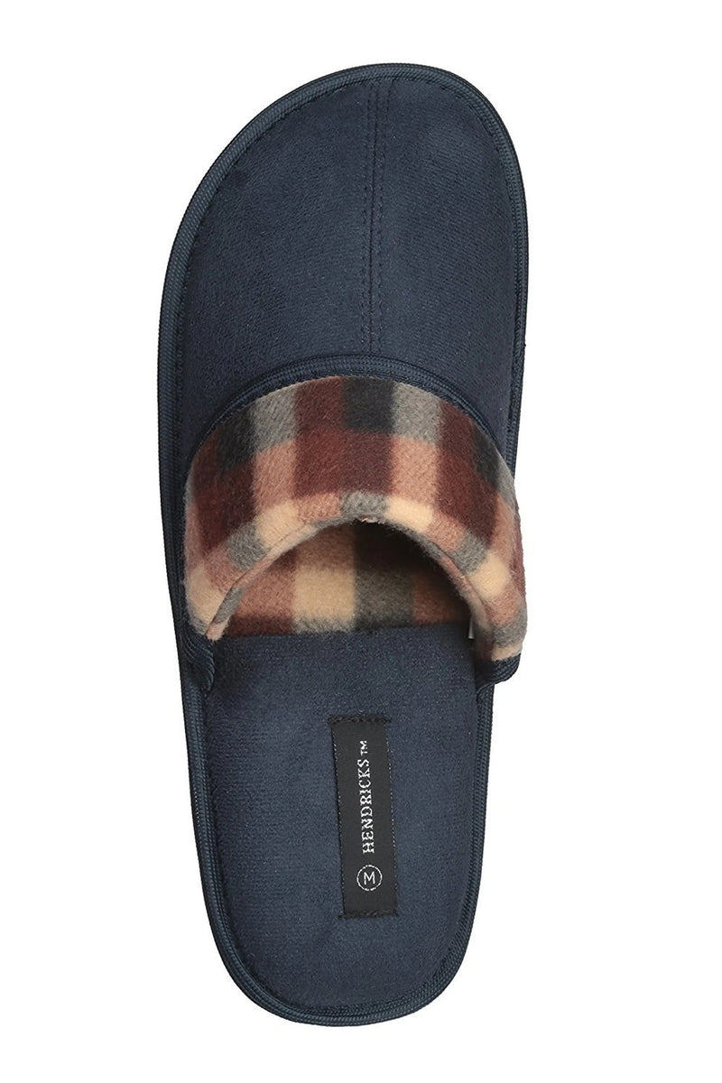 Men's Suede Scuff Classic Style House Slipper Roxoni