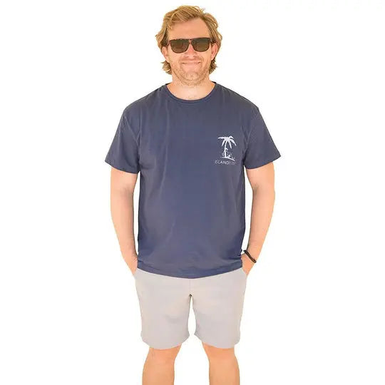 Men's Tiki Joe Chest T-shirt Island Bum