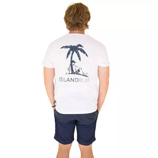 Men's Tiki Joe Chest T-shirt Island Bum