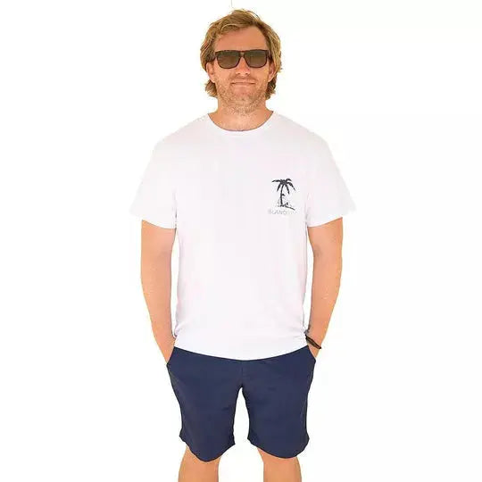Men's Tiki Joe Chest T-shirt Island Bum