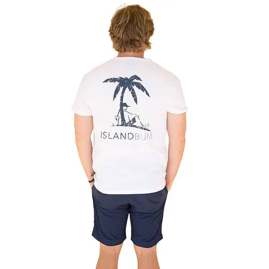 Men's Tiki Joe Chest T-shirt Island Bum