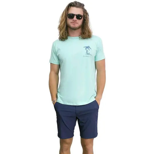 Men's Tiki Joe Chest T-shirt Island Bum