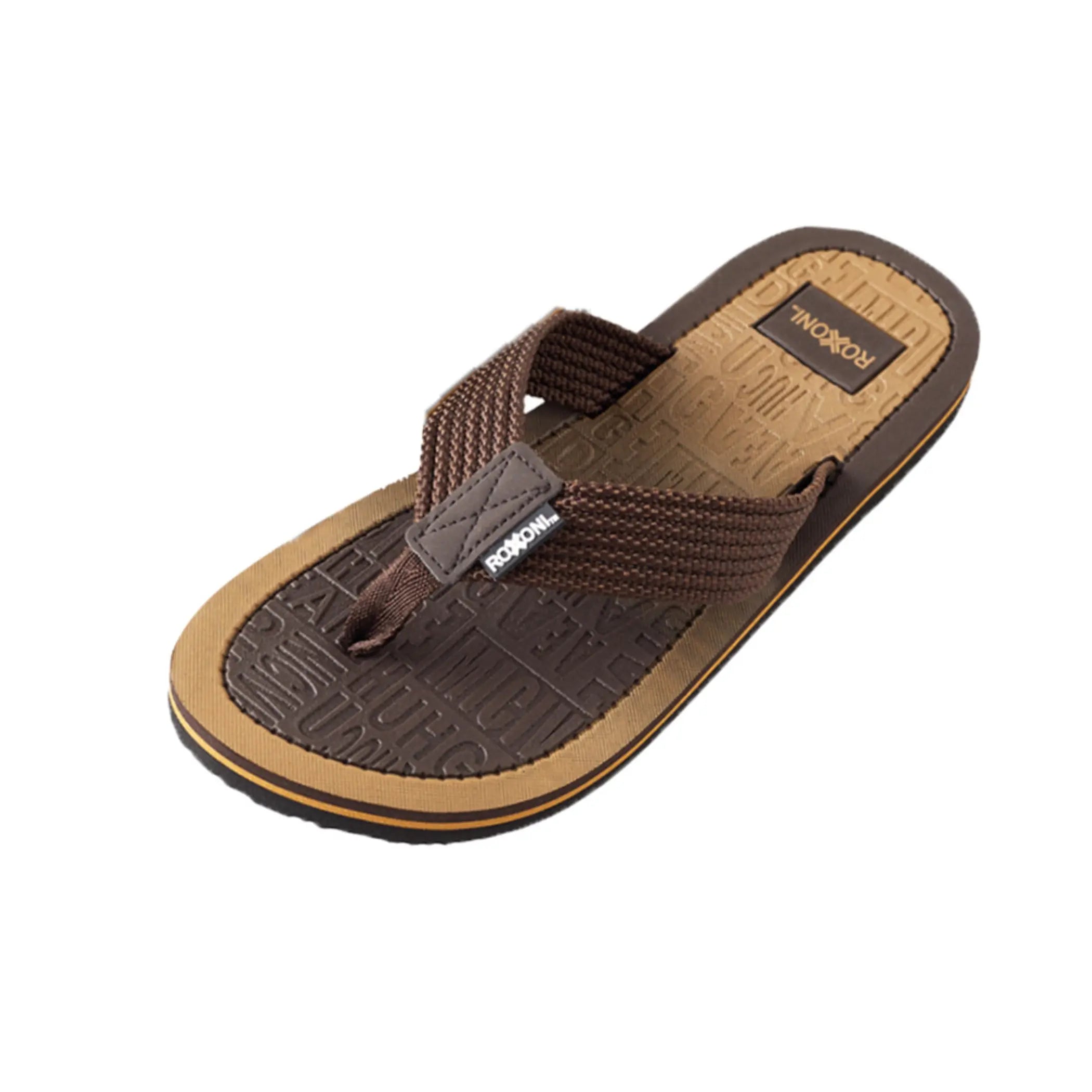 Mens Comfort Flip Flops: Lightweight with Arch Support, Ideal for Summer, Various Sizes & Colors Roxoni