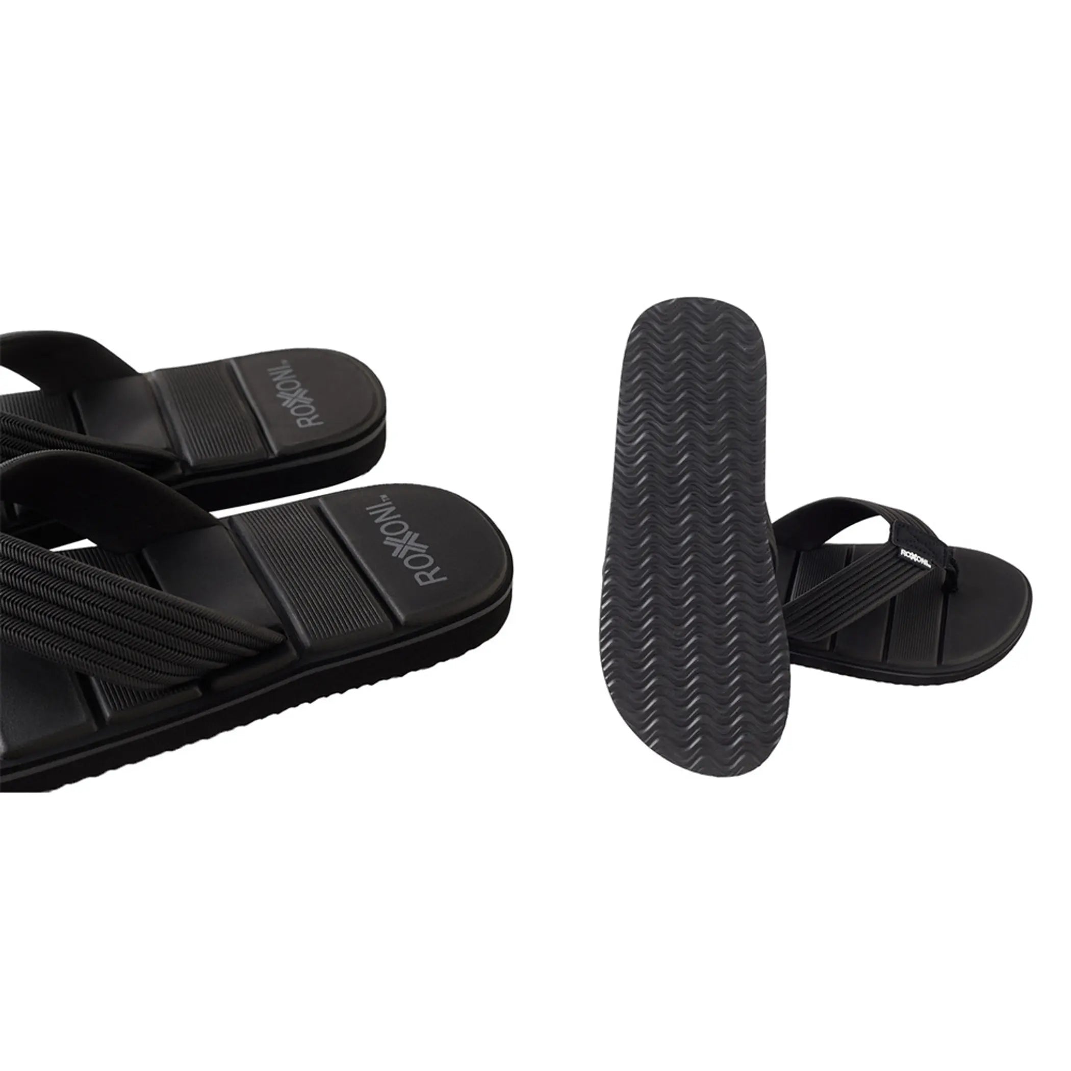 Mens Comfort Flip Flops: Lightweight with Arch Support, Ideal for Summer, Various Sizes & Colors Roxoni