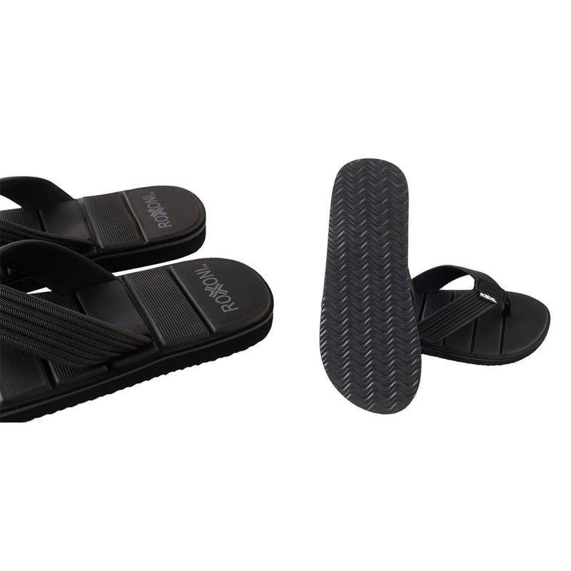 Mens Comfort Flip Flops: Lightweight with Arch Support, Ideal for Summer, Various Sizes & Colors Roxoni