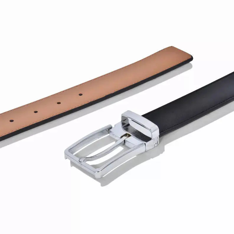 Mens Patented Reversible Ratchet Belt Mark Fred