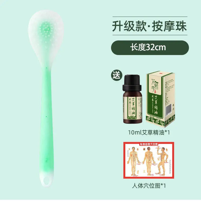 Meridian massage board silicone health care home massage stick fitness massage scraping board massage acupuncture point massage hammer GreatEagleInc
