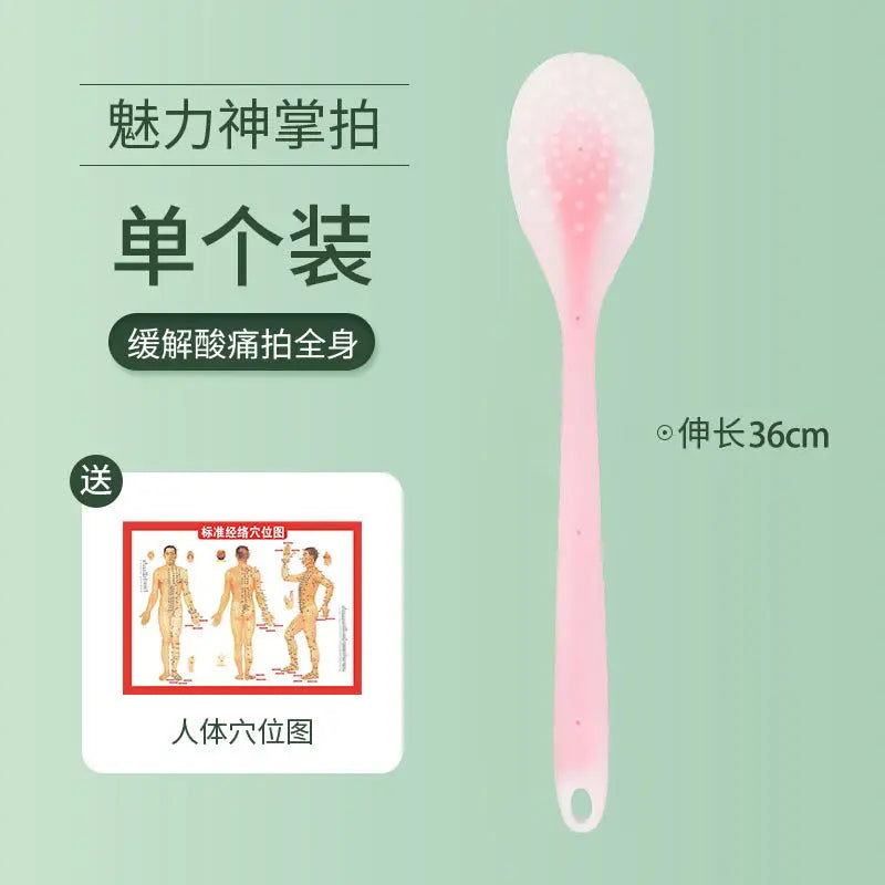 Meridian massage board silicone health care home massage stick fitness massage scraping board massage acupuncture point massage hammer GreatEagleInc