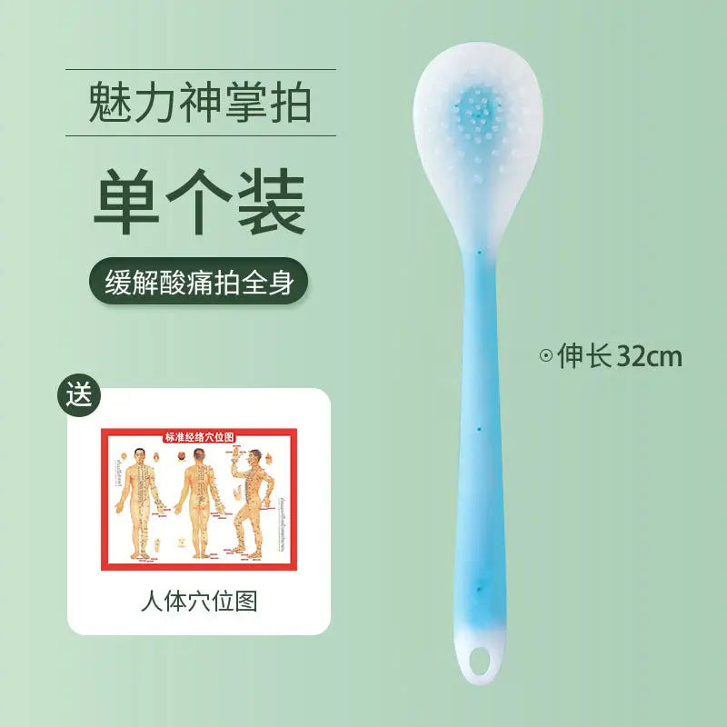 Meridian massage board silicone health care home massage stick fitness massage scraping board massage acupuncture point massage hammer GreatEagleInc