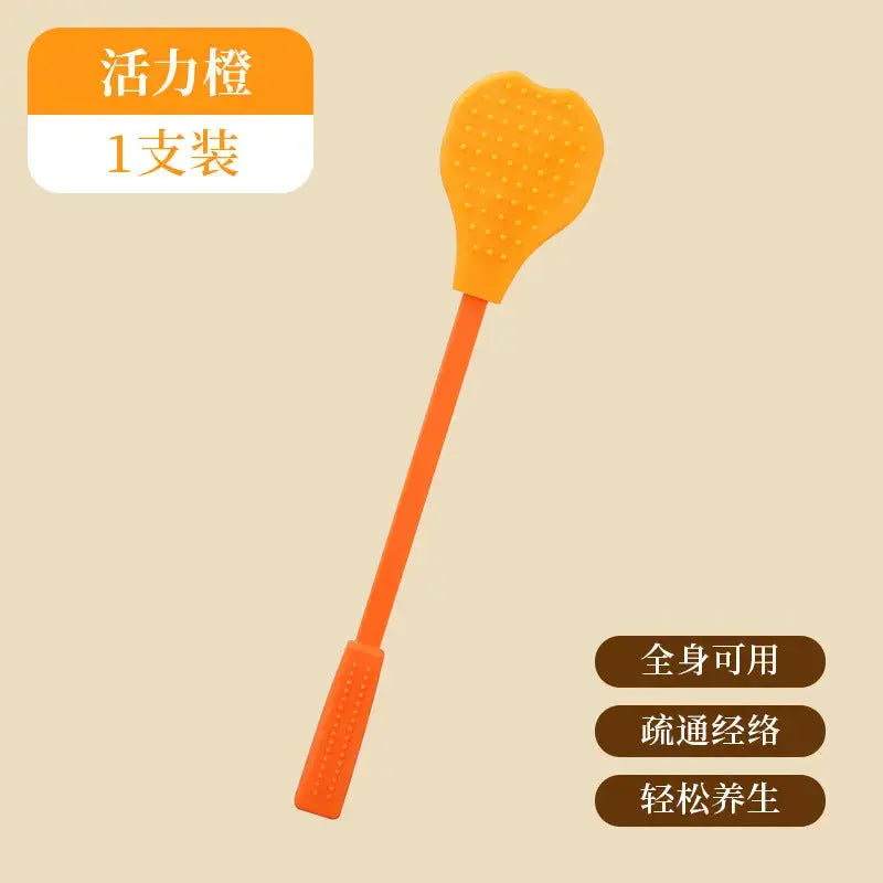 Meridian massage board silicone health care home massage stick fitness massage scraping board massage acupuncture point massage hammer GreatEagleInc