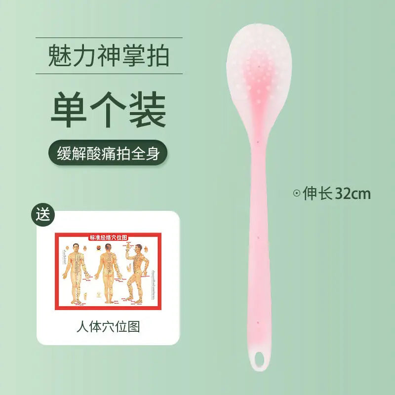Meridian massage board silicone health care home massage stick fitness massage scraping board massage acupuncture point massage hammer GreatEagleInc