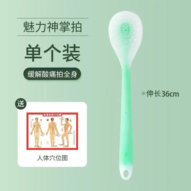 Meridian massage board silicone health care home massage stick fitness massage scraping board massage acupuncture point massage hammer GreatEagleInc