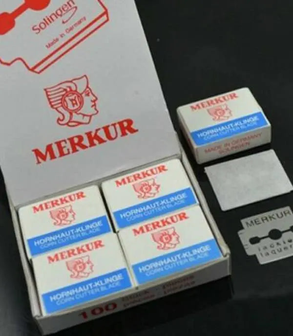 Merkur Solingen Germany Platinum Coated Corn Callus Remover Blades Hashir Products