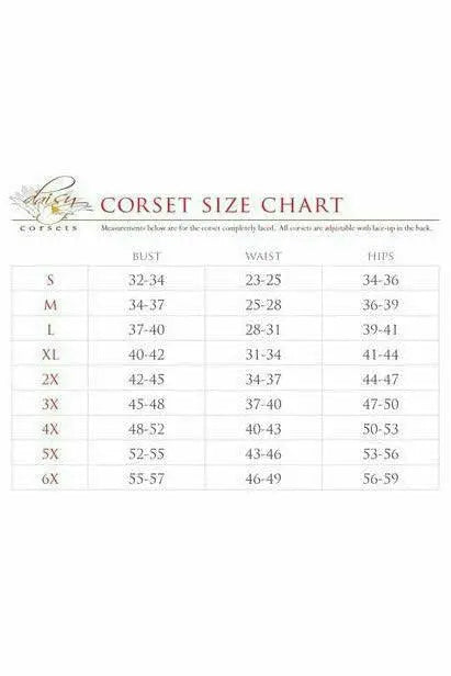 Mermaid Holo Lace-Up Skirt Daisy Corsets