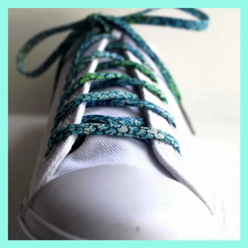 Mermaid Shoelaces with Metal Tips Cutelaces