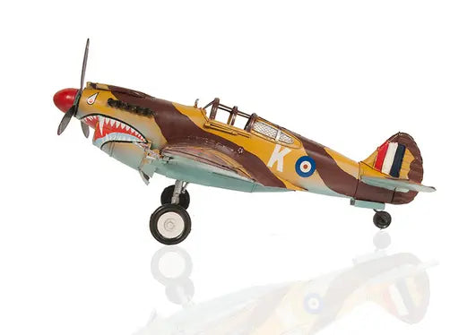 Metal 1941 Curtiss Hawk 81A Scaled Model Aircraft OMH USA